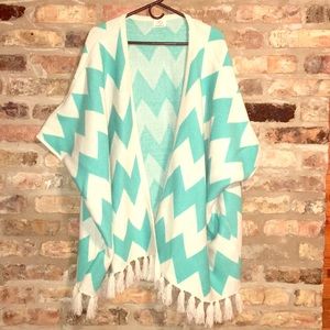 Kimono open front cardigan